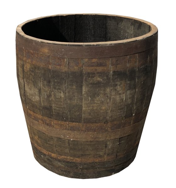 Holzfass 150 Liter,  2/3 von 190 Liter Whiskyfass